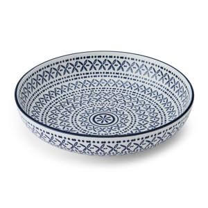 Kitchencraft Mikasa Blue Mediterranean Ceramic Bowl